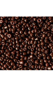Seed beads 11/0 (2mm) Coffee brown